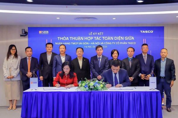 SHB và Tasco ký kết hợp tác toàn diện