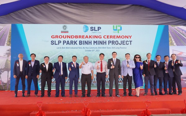 SLP khởi công dự án nhà kho xây theo yêu cầu tại tỉnh Vĩnh Long, quy mô lên đến 29.000m2
