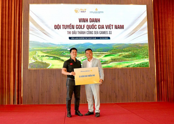 T&T Golf và Vietravel Airlines công bố tài trợ cho Đội tuyển Golf Quốc gia Việt Nam