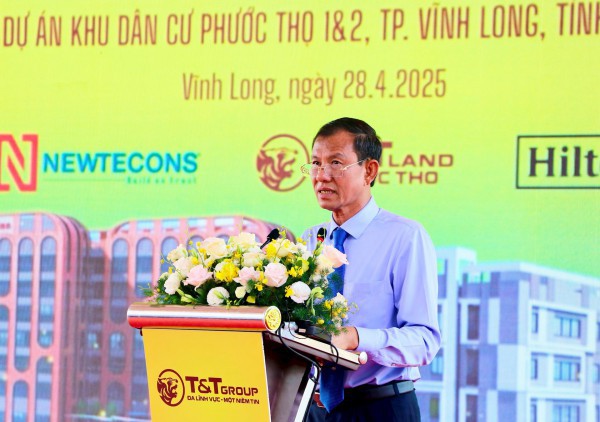 T&T Group khởi công xây dựng 2 công trình nhà ở xã hội tại Vĩnh Long