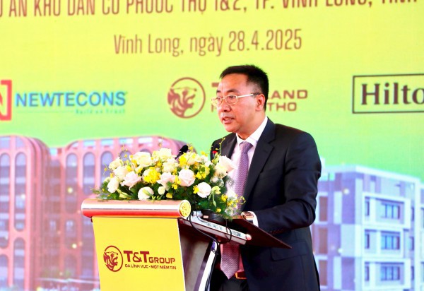 T&T Group khởi công xây dựng 2 công trình nhà ở xã hội tại Vĩnh Long
