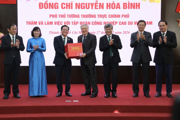 Tập đoàn Cao su Việt Nam tiếp tục phát huy doanh nghiệp nhà nước chủ lực