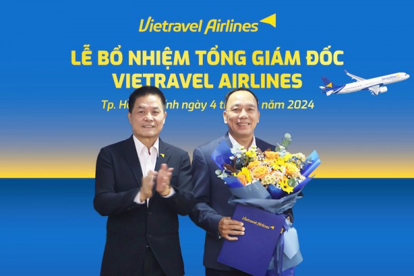 Vietravel Airlines có tân Tổng Giám đốc