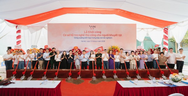 VỤN Art khởi công “ngôi nhà hy vọng” cho người khuyết tật