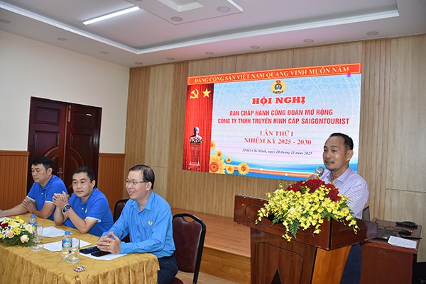 Công đoàn SCTV tổ chức thành công Hội nghị Ban chấp hành mở rộng lần 1, nhiệm kỳ 2025-2030