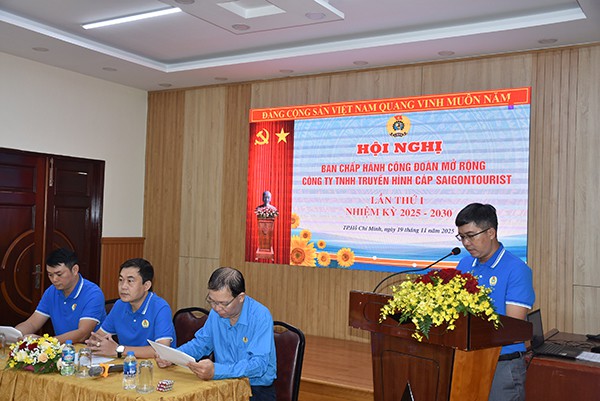 Công đoàn SCTV tổ chức thành công Hội nghị Ban chấp hành mở rộng lần 1, nhiệm kỳ 2025-2030