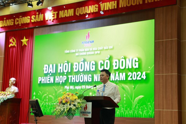 ĐHĐCĐ 2024 của PVFCCo: Ông Nguyễn Xuân Hòa được bầu làm Chủ tịch HĐQT