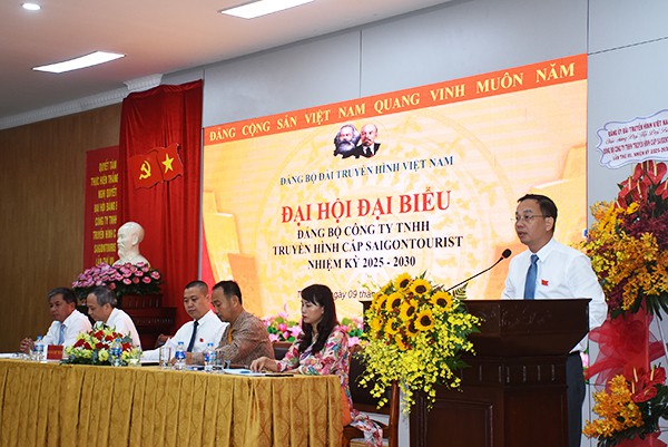 Đại hội Đại biểu Đảng bộ SCTV lần thứ VII: Khát vọng đổi mới, quyết tâm đột phá