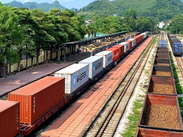 Đường sắt tăng sản lượng hàng hoá liên vận quốc tế tới Trung Quốc