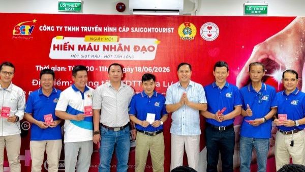 15 năm SCTV hiến máu cứu người: Khi dòng máu hồng hòa vào Hành trình Đỏ