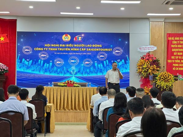 Hội nghị Người lao động SCTV 2025: Thúc đẩy đối thoại, vững vàng phát triển