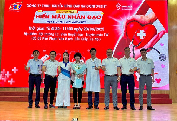 Hiến máu Nhân đạo: Nghĩa cử cao đẹp, lan tỏa yêu thương