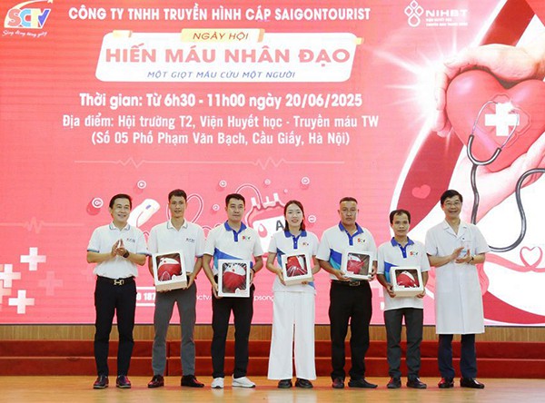 Hơn 80 đơn vị máu được hiến tặng, SCTV tiếp tục hành trình 15 năm vì cộng đồng