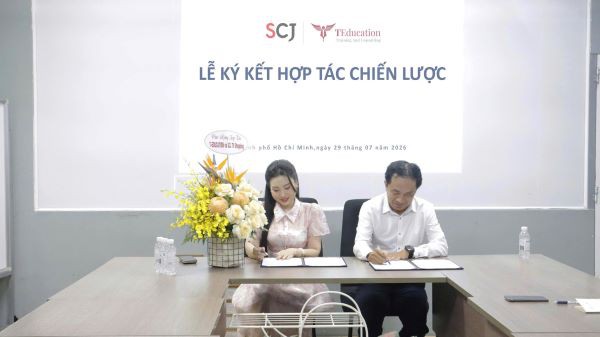 SCJ và T-Education Training and Consulting (TEDU) ký kết hợp tác chiến lược, mở rộng phát triển truyền thông và giáo dục
