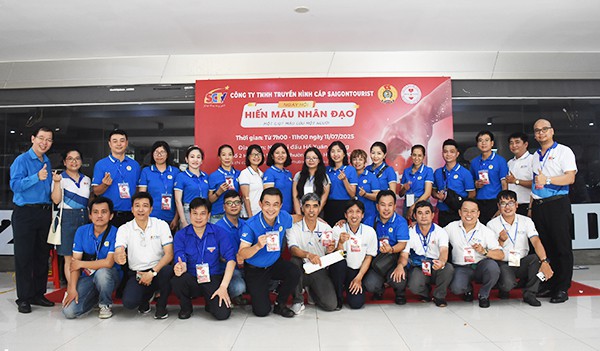 “Một giọt máu cứu một người” – Thông điệp yêu thương từ đại gia đình SCTV