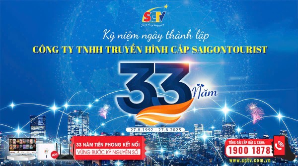 SCTV – 33 năm vững vàng bước vào “Kỷ nguyên vươn mình” của dân tộc