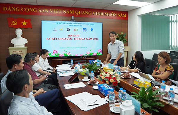SCTV chủ trì Hội nghị ký kết Giao ước thi đua Khối thi đua 6 Thành phố năm 2026