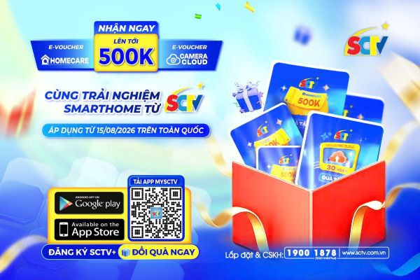 Hệ sinh thái mạnh hơn – Cuộc sống thông minh hơn cùng SCTV