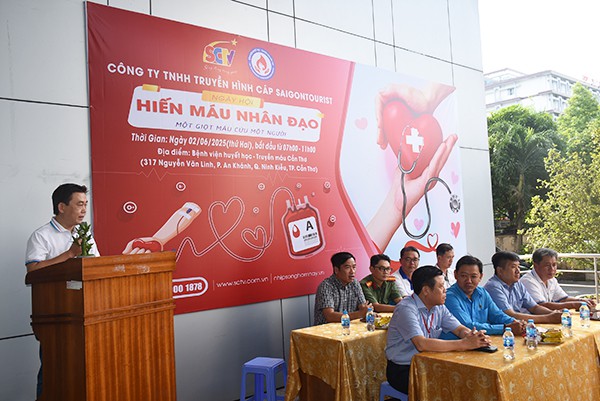 SCTV khởi động Hành trình Hiến máu nhân đạo 2025 từ Cần Thơ, lan tỏa nghĩa cử cao đẹp vì cộng đồng