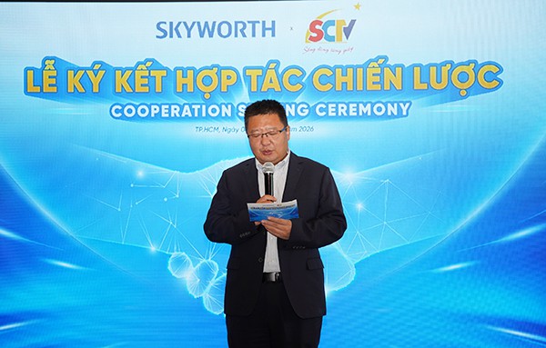 SCTV - Skyworth bắt tay chiến lược: Từ chiếc TV đến hệ sinh thái giải trí số cho hàng triệu gia đình Việt