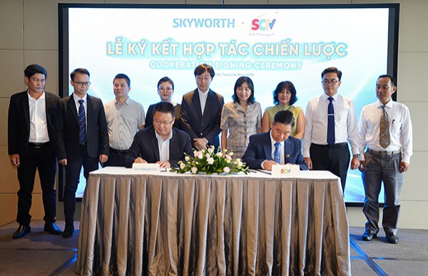 SCTV - Skyworth bắt tay chiến lược: Từ chiếc TV đến hệ sinh thái giải trí số cho hàng triệu gia đình Việt
