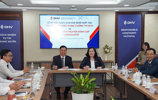 SCTV và Đại học Hùng Vương TP.HCM ký kết hợp tác chiến lược, mở rộng cơ hội phát triển nguồn nhân lực chất lượng cao