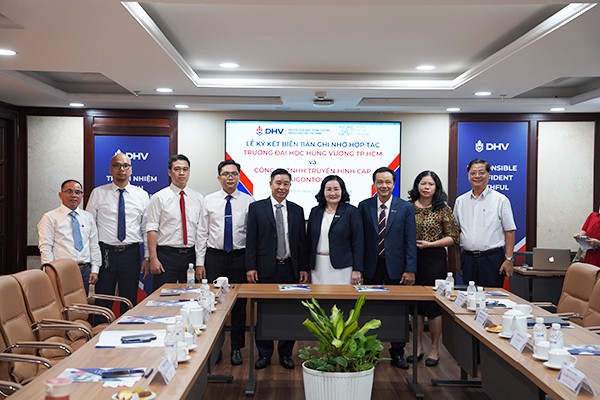 SCTV và Đại học Hùng Vương TP.HCM ký kết hợp tác chiến lược, mở rộng cơ hội phát triển nguồn nhân lực chất lượng cao