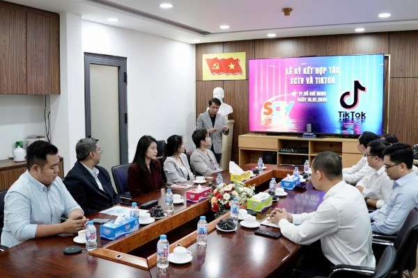 SCTV và TikTok bắt tay nhau trên hành trình chuyển đổi nội dung số.