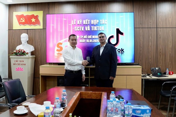 SCTV và TikTok bắt tay nhau trên hành trình chuyển đổi nội dung số.