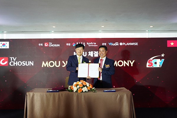 SCTV và TV CHOSUN ký kết hợp tác chiến lược tại K-TREND VINA EXPO 2026
