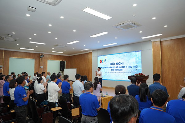 Tân Tổng Giám đốc Lương Quốc Huy làm việc với các đơn vị: Quyết tâm “tái sinh” SCTV trong giai đoạn mới