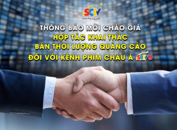 Thông báo mời chào giá hợp tác khai thác/ bán thời lượng quảng cáo