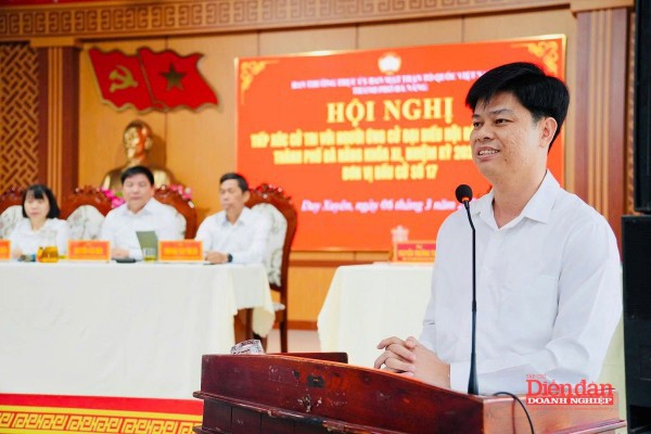 Ứng cử viên ĐB HĐND TP Đà Nẵng Phan Ngọc Minh : thúc đẩy hạ tầng giao thông và đô thị hóa bền vững