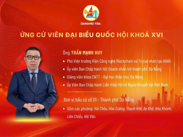 Ứng viên đại biểu Quốc hội khóa XVI Trần Mạnh Huy: Quan tâm hơn nữa đến cộng đồng người yếu thế