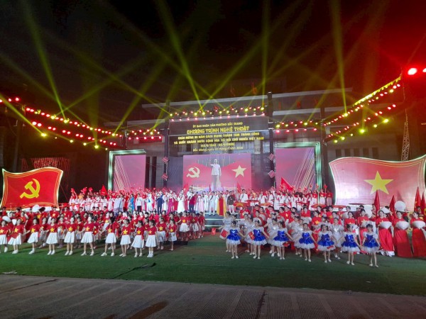 Bắc Ninh rực rỡ pháo hoa mừng Quốc khánh