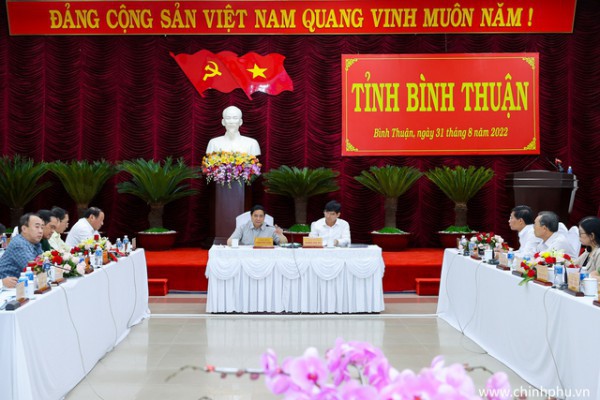 Bình Thuận ưu tiên phát triển du lịch biển, năng lượng tái tạo, công nghiệp công nghệ cao Bình Thuận ưu tiên phát triển du lịch biển, năng lượng tái tạo, công nghiệp công nghệ cao
