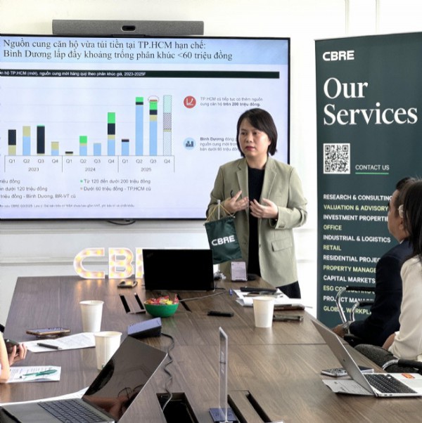CBRE công bố tiêu điểm thị trường bất động sản TP.Hồ Chí Minh Quý 3/2025 CBRE công bố tiêu điểm thị trường bất động sản TP.Hồ Chí Minh Quý 3/2025