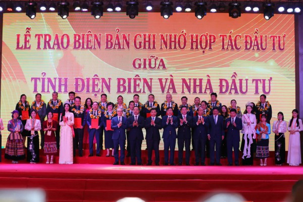 Các nhà đầu tư cam kết đầu tư 257.690 tỷ đồng vào Điện Biên