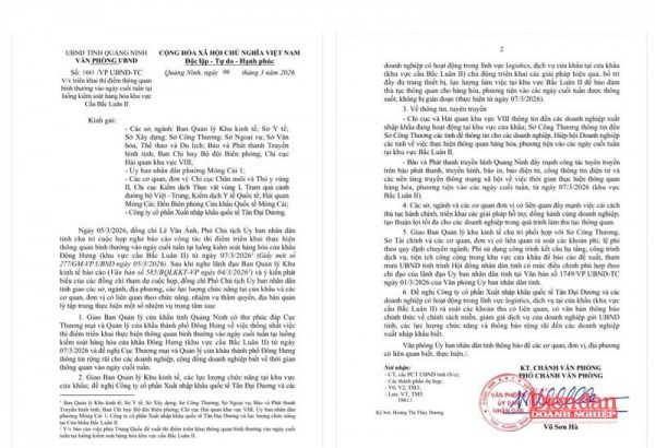 Cơ hội mới cho doanh nghiệp xuất nhập khẩu qua cửa khẩu Móng Cái