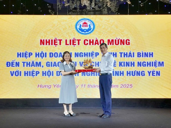 Hiệp hội Doanh nghiệp Hưng Yên – Thái Bình: Vững bước đồng hành tiến lên