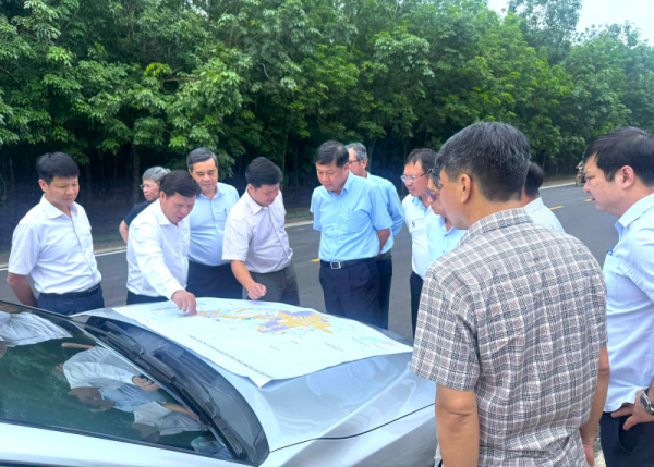 Sonadezi khảo sát các dự án tại xã Nha Bích, thành phố Đồng Nai