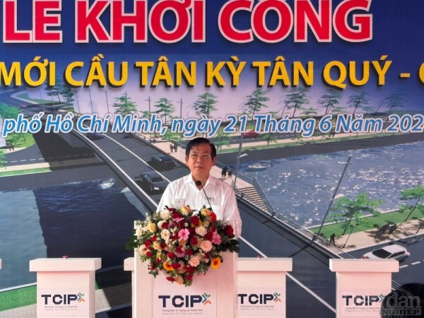 TP.HCM: Tái khởi công xây dựng cầu Tân Kỳ - Tân Quý sau 6 năm… “dở dang”