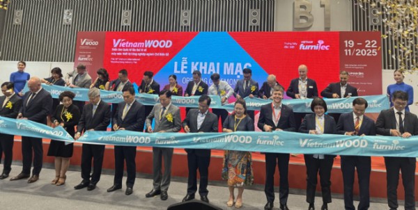 VietnamWood 2025: Cơ hội kết nối, phát triển ngành chế biến gỗ Việt Nam