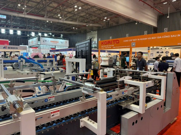 Doanh nghiệp Trung Quốc áp đảo tại triển lãm in ấn quốc tế ở TP.HCM Doanh nghiệp Trung Quốc áp đảo tại triển lãm in ấn quốc tế ở TP.HCM