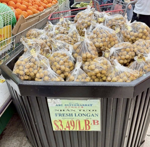 Sầu riêng, dừa tươi, bưởi… Việt Nam 