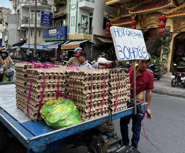 Sốc với giá trứng gà siêu rẻ chỉ 