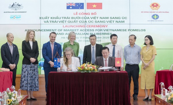 VN - Úc tăng cường nhập khẩu trái cây lẫn nhau VN - Úc tăng cường nhập khẩu trái cây lẫn nhau