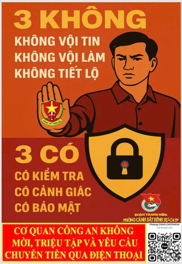 Phòng Cảnh sát hình sự Công an TP.HCM thông tin về 3 vụ việc Phòng Cảnh sát hình sự Công an TP.HCM thông tin về 3 vụ việc