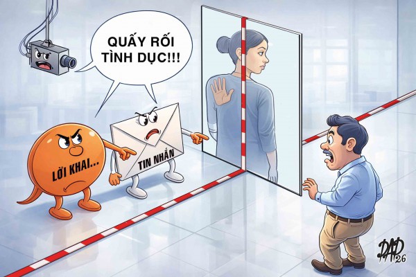 Ranh giới giữa quấy rối tình dục và đùa giỡn