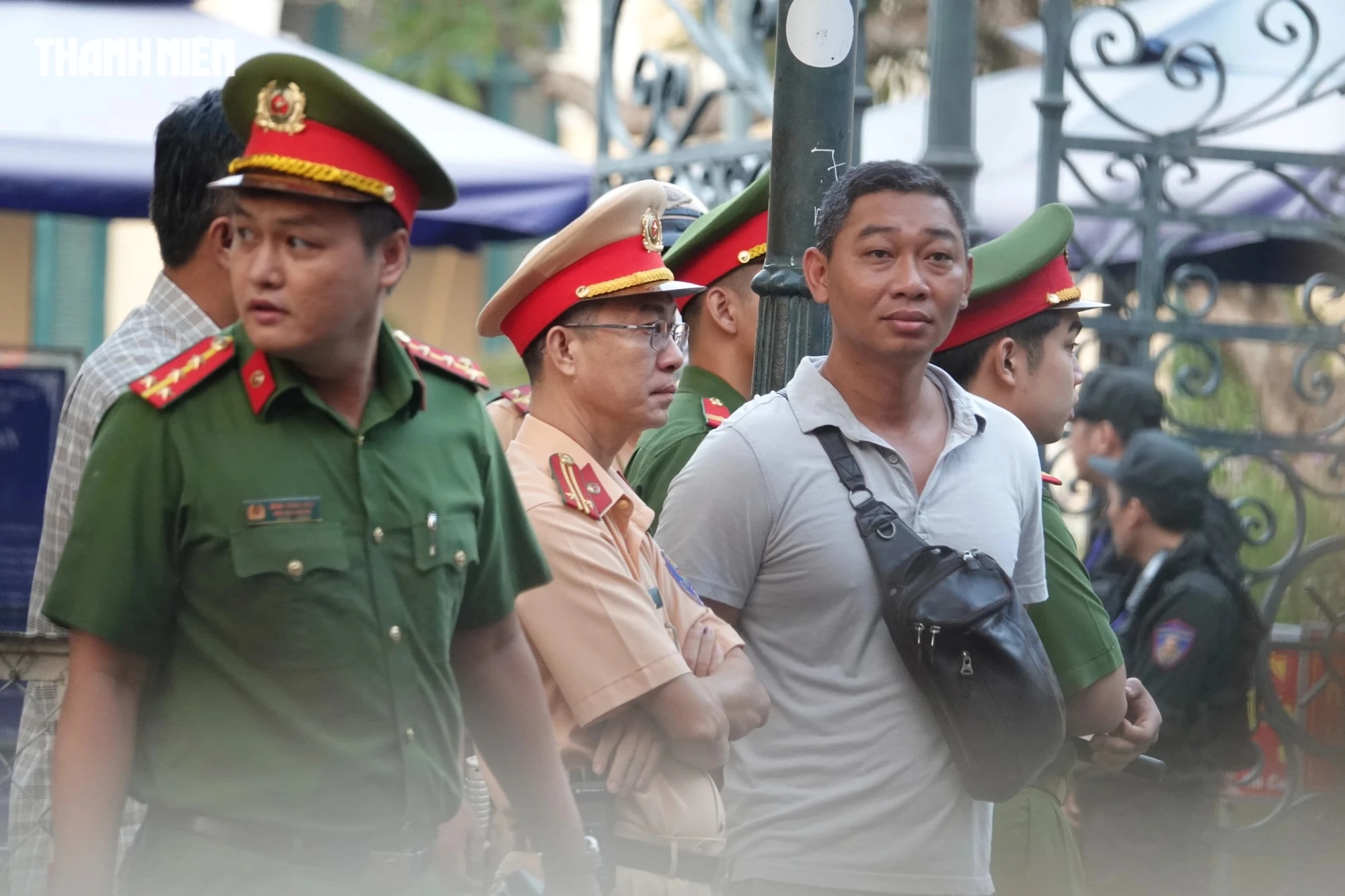 An ninh thắt chặt phiên tòa vụ án Trương Mỹ Lan